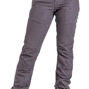 Dovetail Workwear Britt Utility Cargo Stretch Pants, NWT Size 10 x 32 Dark Grey